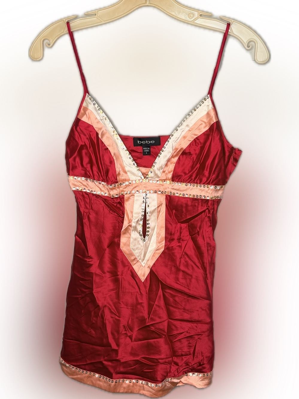 BeBe Silk Blend Camisole Top